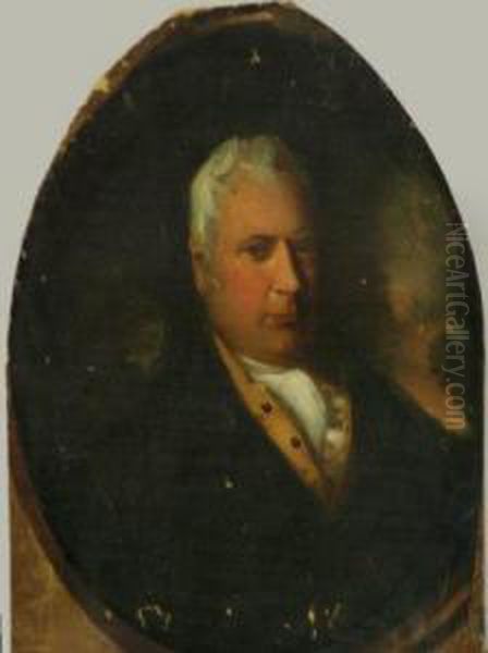 Portrait Of A Gentleman Oil Painting by William Owen