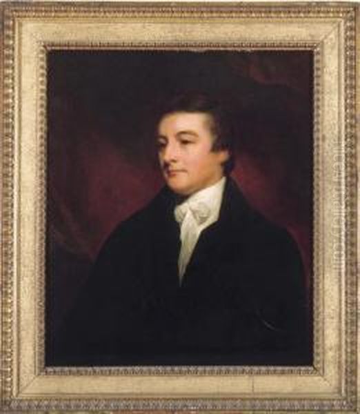 Portrait Of A Gentleman Oil Painting by William Owen