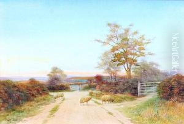 Warnham, Surrey Oil Painting by George Oyston