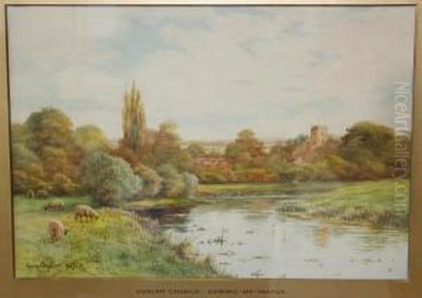 Goring Church, Goring-on-thames Oil Painting by George Oyston