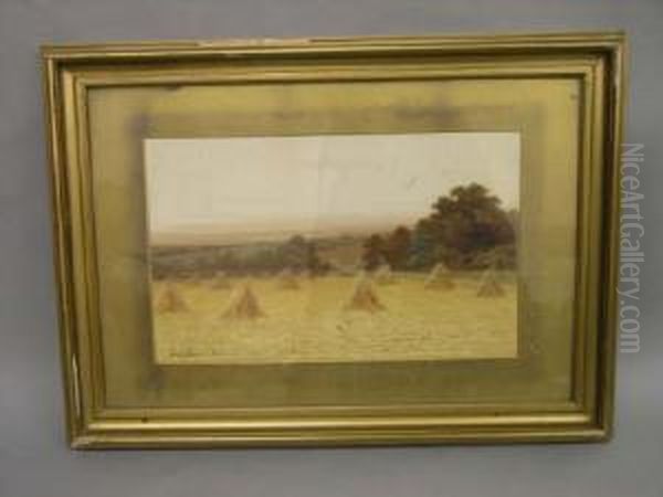 'starcross, Devon' Signed 11 X 18in Oil Painting by George Oyston