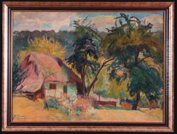 Motyw Z Czernej, 1921 R. by Stanislaw Paciorek