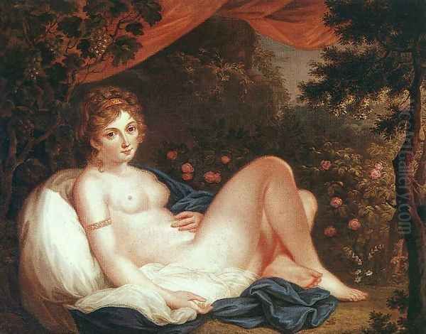 Venusz, 1810 Oil Painting by Janos Donat