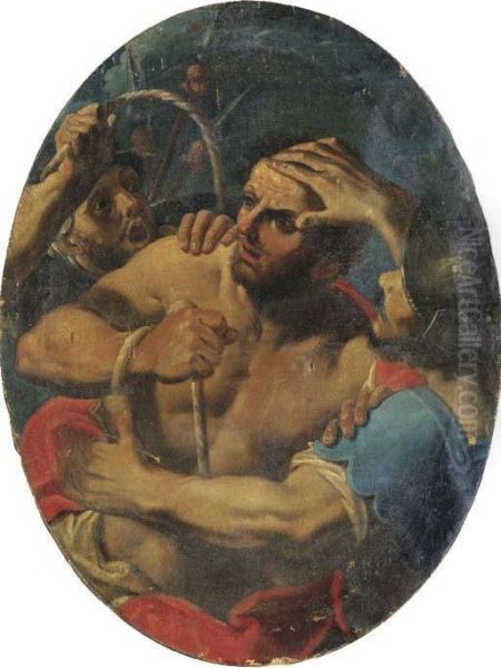 The Capture Of Samson by Paolo Pagani Castello Valsolda