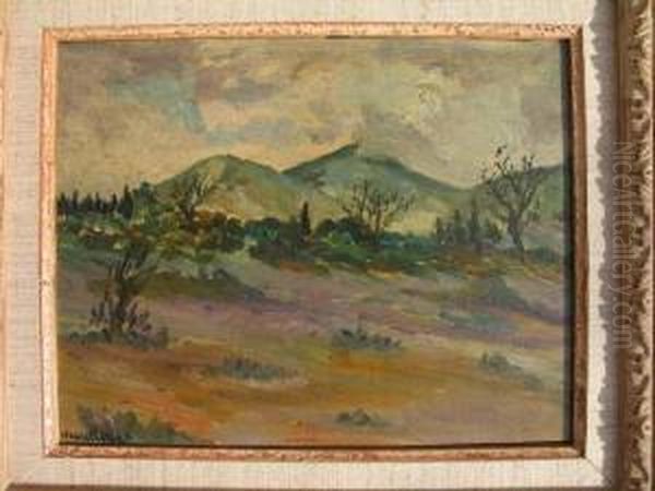 Paysage De La Creuse Oil Painting by Henri Pailler