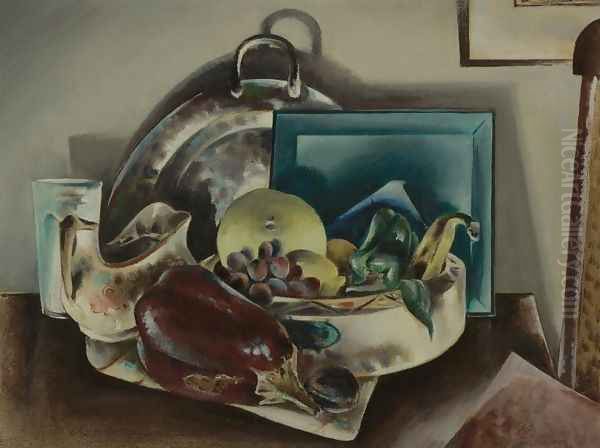 Still Life No. 1 Oil Painting by Preston Dickinson