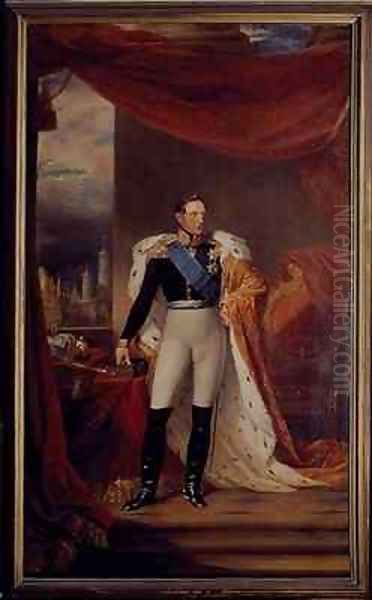 Portrait of Tsar Nicholas I of Russia Oil Painting by George Dawe