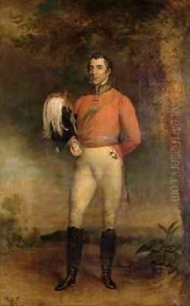 The Duke of Wellington Oil Painting by George Dawe