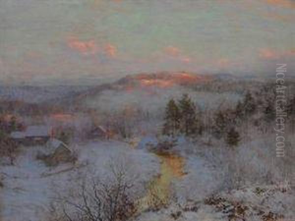 Waning Winter Oil Painting by Walter Launt Palmer