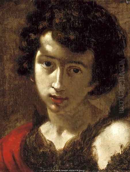 The young Saint John the Baptist Oil Painting by Cesare Dandini