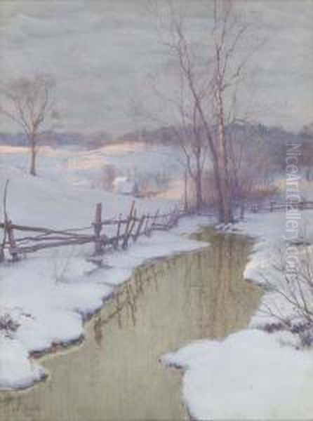 The Day's End Oil Painting by Walter Launt Palmer