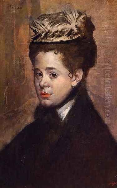 Bust of a Woman Oil Painting by Arthur Wesley Dow