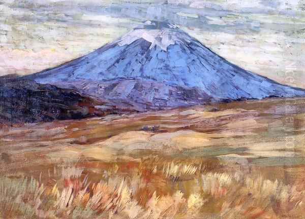 Mount Hood 1917 Oil Painting by Arthur Wesley Dow