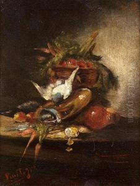 Still Life Oil Painting by Pericles Pantazis