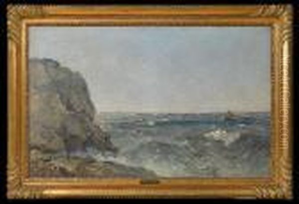 Coin De Mediterrannee Oil Painting by Pericles Pantazis