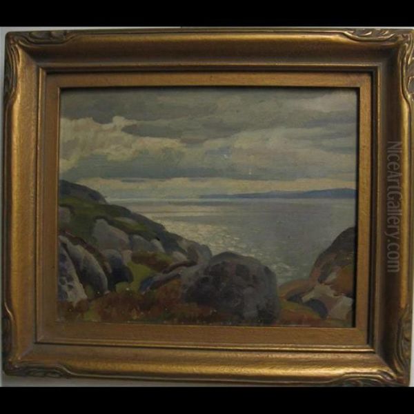 Mariners Bay Oil Painting by Lawrence Arthur C. Panton