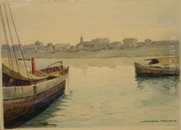 Punta Dell'este, Montevideo Oil Painting by Luigi Paolillo