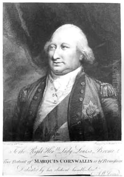 Charles Marquis of Cornwallis Oil Painting by Anthony Devis