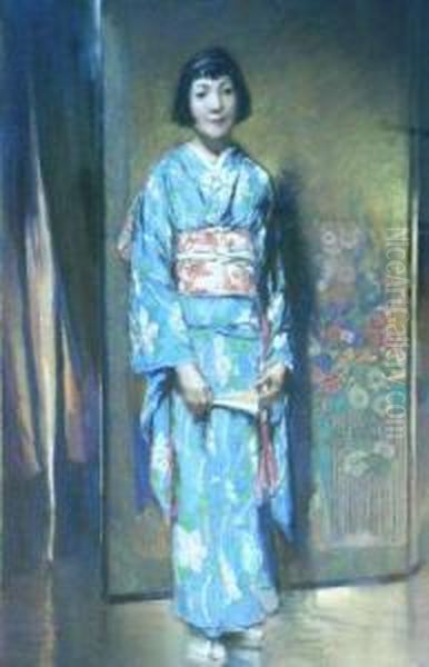 The Geisha Oil Painting by Eric Pape