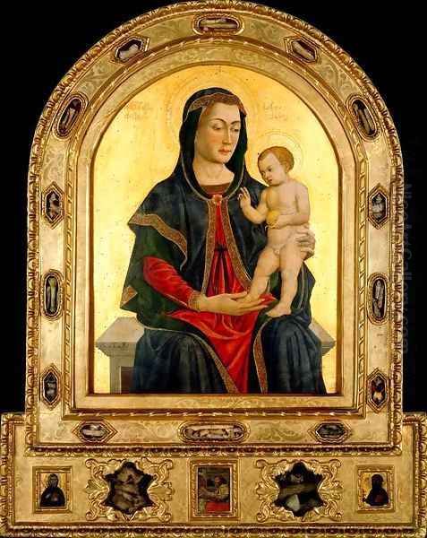 Virgin and Child Oil Painting by Giovanni Da Rimini