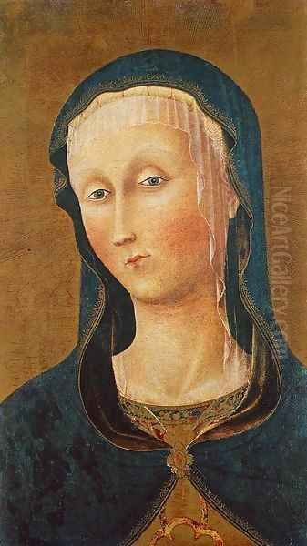 The Virgin Mary 2 Oil Painting by Pietro di Giovanni D`Ambrogio