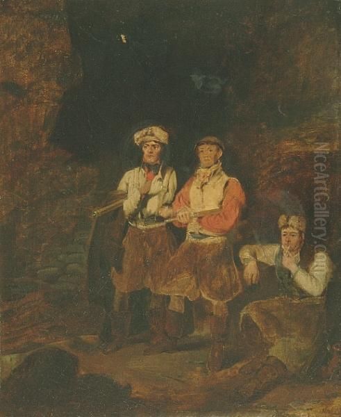 Lookouts Oil Painting by Henry Perlee Parker