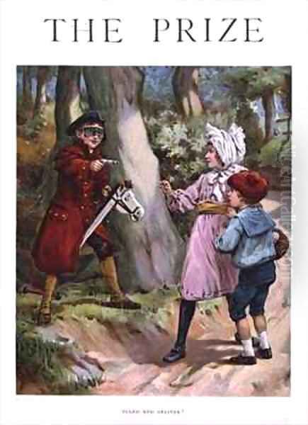 Stand and Deliver Oil Painting by Richard Doyle