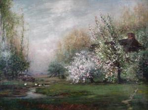 In The Month Of May Oil Painting by Arthur Parton