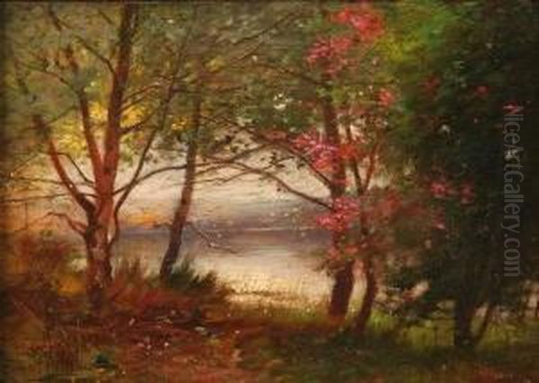 Summer Blossoms Oil Painting by Ernest Parton