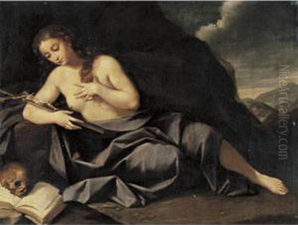 The Penitent Mary Magdalen Oil Painting by Lorenzo Pasinelli