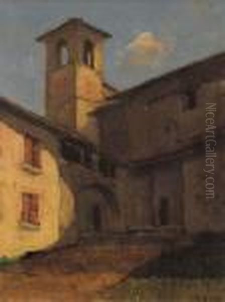 Cascinale Oil Painting by Lazzaro Pasini