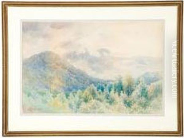 Mountain Landscape by William Frederick Paskell