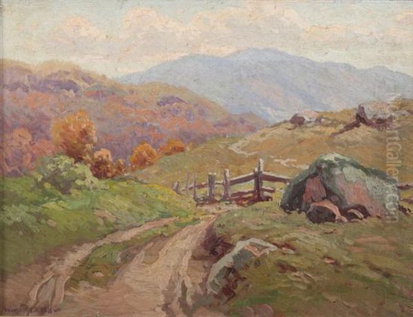 New Hampshire Landscape by William Frederick Paskell