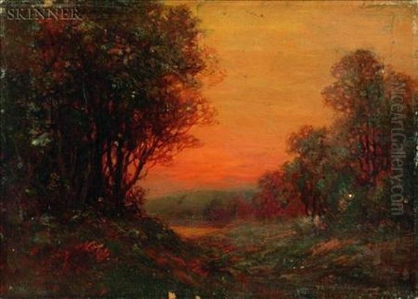 Autumn Landscape by William Frederick Paskell