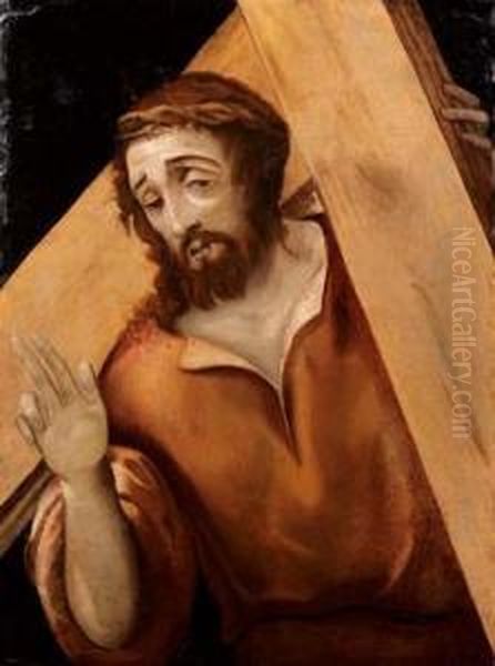 Cristo Portacroce Oil Painting by Bartolomeo Passarotti