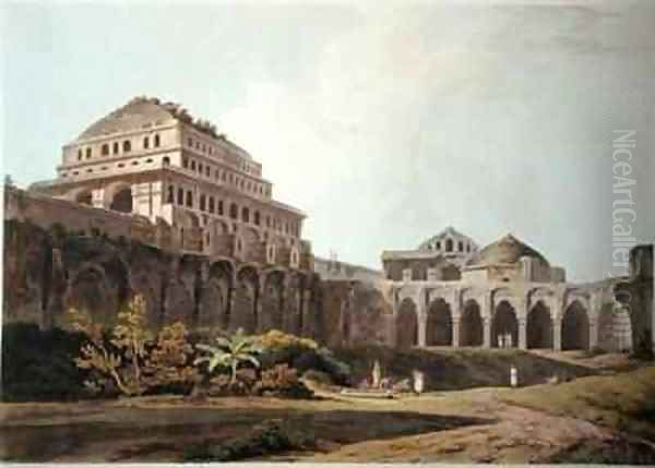 Part of the Palace Madura Oil Painting by Thomas Daniell