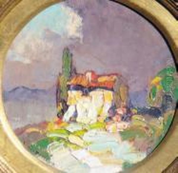 Le Cabanon Oil Painting by Louis Pastour