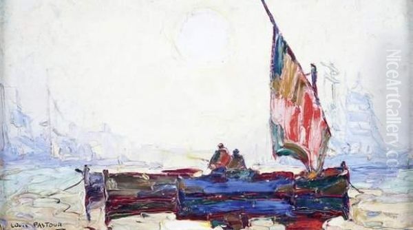 Cannes Oil Painting by Louis Pastour