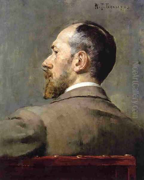 Portrait of Robert Gordon Hardie Oil Painting by William Turner Dannat