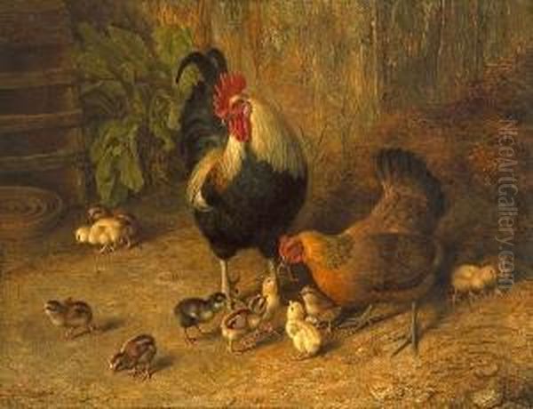 The Happy Family Oil Painting by Frank Paton