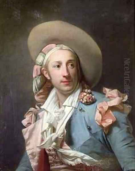 The Actor Thenard in the Role of Figaro Oil Painting by Henri Pierre Danloux