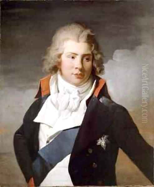 Portrait of HRH Augustus Frederick 1773-1843 Oil Painting by Henri Pierre Danloux