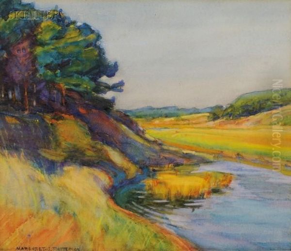 View At Wellfleet Oil Painting by Margaret Jordan Patterson