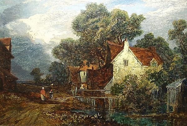 Constable's House Oil Painting by Joseph Paul