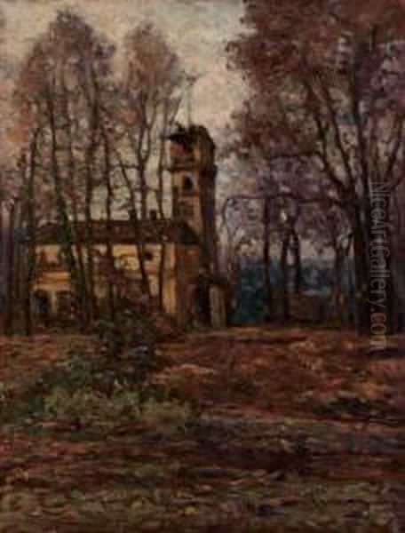 Villa Reale Oil Painting by Angelo Pavan