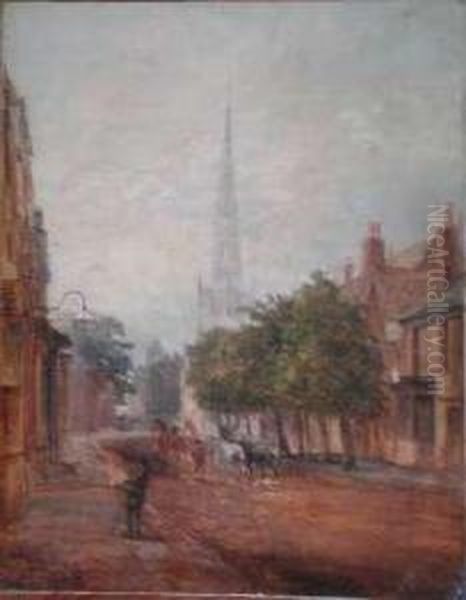 Solihull Oil Painting by David Payne