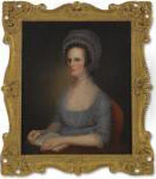 Mrs. James Wilson Oil Painting by Charles Willson Peale