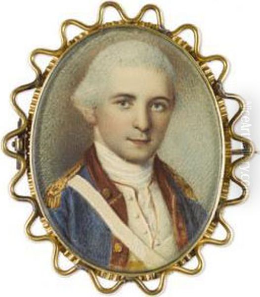 Major Ennion Williams Oil Painting by Charles Willson Peale