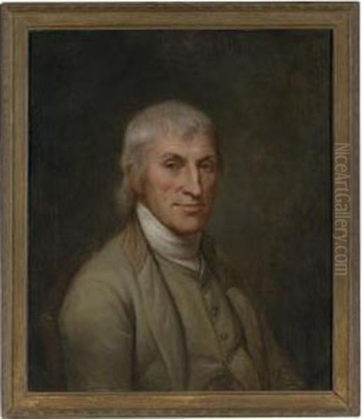 Richard Moore Oil Painting by Charles Willson Peale