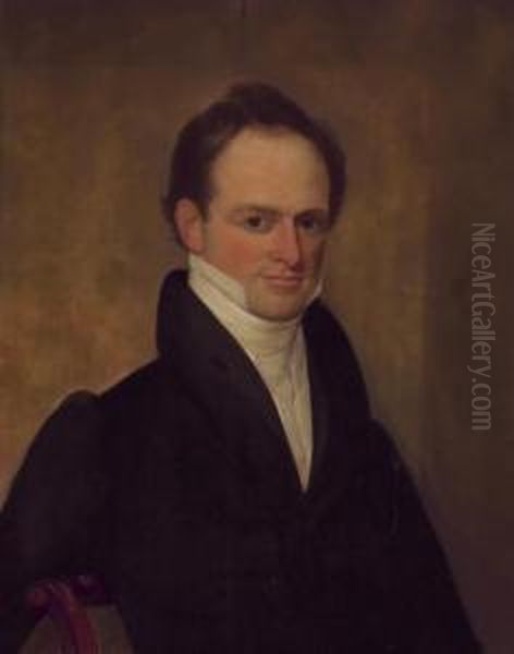 Portrait Of Mr. Milner Oil Painting by Rembrandt Peale